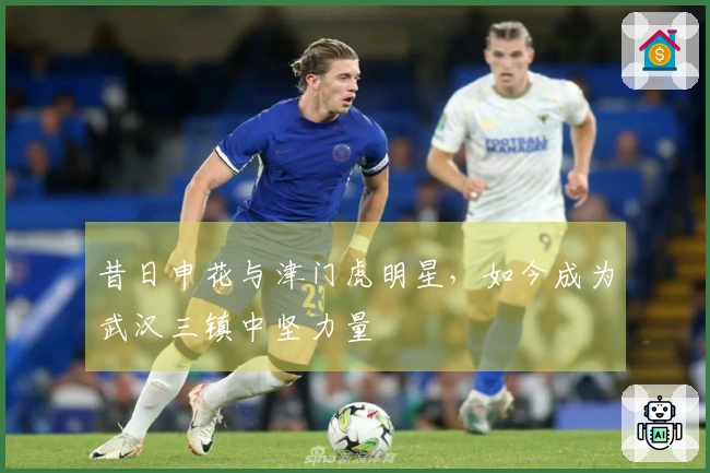 昔日申花与津门虎明星，如今成为武汉三镇中坚力量